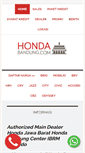 Mobile Screenshot of hondabandung.com